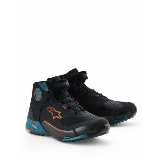 TOPÁNKY CR-X DRYSTAR, ALPINESTARS (ČERNÁ/MODRÁ/ORANŽOVÁ FLUO) 2026
