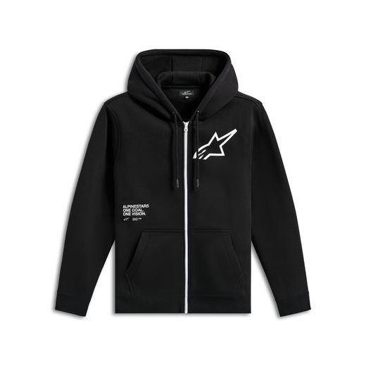 MIKINA TRANSVERSE HOODIE, ALPINESTARS (ČIERNA)