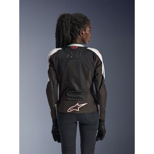 BUNDA STELLA SMX AIR, ALPINESTARS (SVETLE ŠEDÁ/ČERNÁ/RŮŽOVÁ) 2026