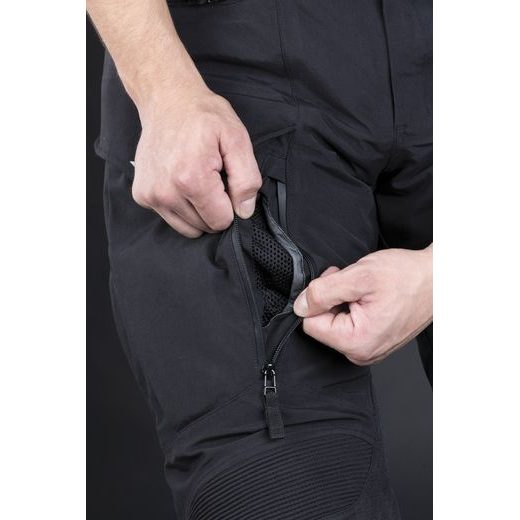 PREDĹŽENÉ NOHAVICE STORMLAND DRY2DRY™, OXFORD ADVANCED (ČIERNE)