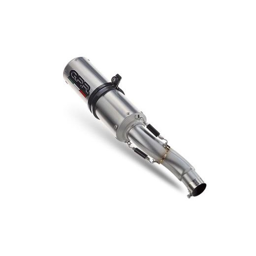 VÝFUK KOMPLETNÝ GPR M3 INOX E5.CO.Y.230.1.CAT.M3.INOX BRUSHED STAINLESS STEEL INCLUDING REMOVABLE DB KILLER AND CATALYST