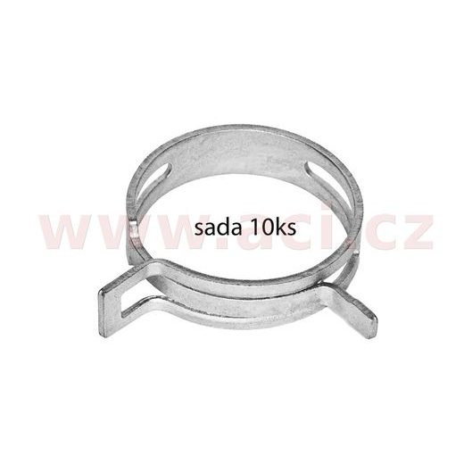 PÉROVÁ SPONA TYP W1, 10-11,9 MM (SADA 10 KS)