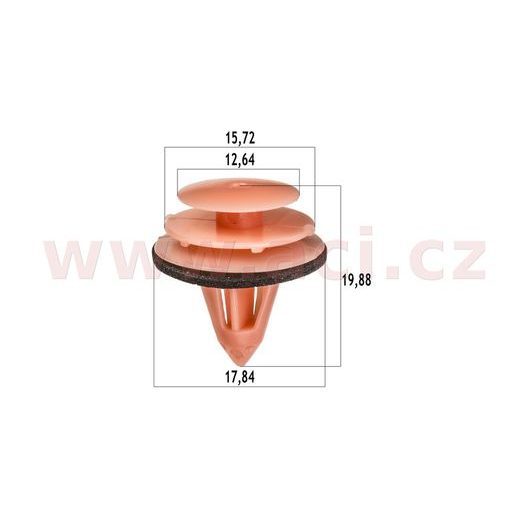 PLASTOVÁ PŘÍCHYTKA (SADA 5 KS)