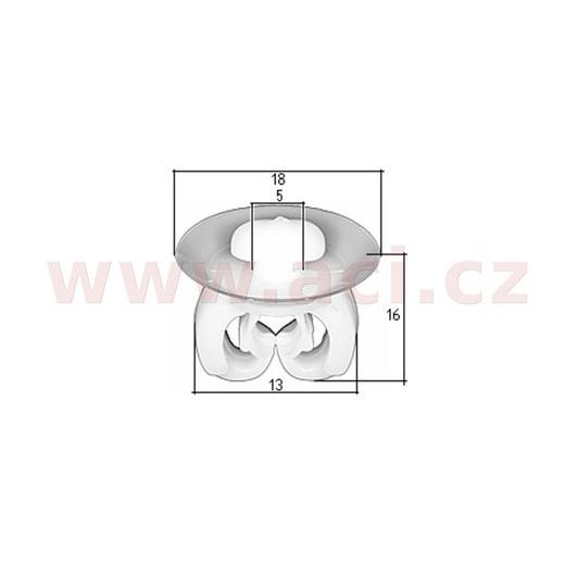 PLASTOVÁ PŘÍCHYTKA (SADA 10 KS)