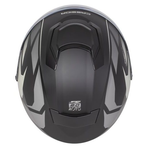 PRILBA JET TECH 2.0 ROTO, CASSIDA (ČIERNA MATNÁ/ŠEDÁ/BÍLÁ) 2026