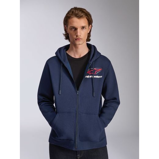 MIKINA FORMULATION HOODIE, ALPINESTARS (MODRÁ)