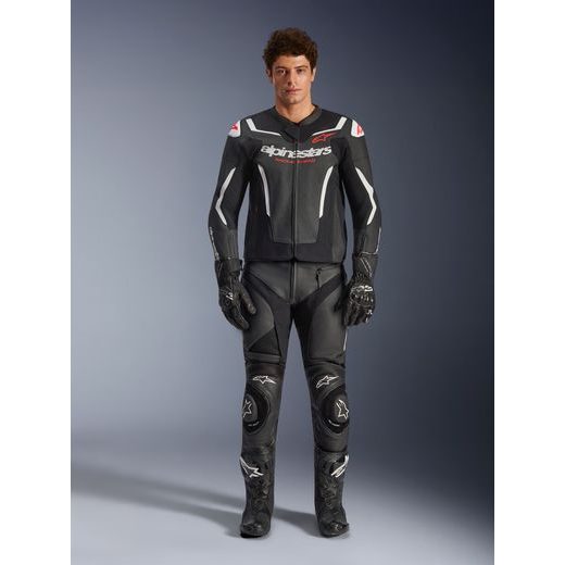 BUNDA GP FORCE V2 AIRFLOW, ALPINESTARS (ČERNÁ/BÍLÁ) 2026