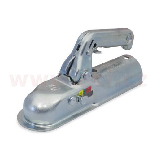 TAŽNÁ SPOJKA WINTERHOFF 8-B, NA TYČ PRŮMĚR 60 MM, 800 KG PRO NEBRŽDĚNÉ PŘÍVĚSY ORIGINÁL