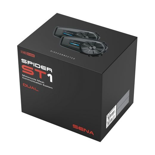 MESH HANDSFREE HEADSET SPIDER ST1 (DOSAH 2 KM), SENA (SADA 2 JEDNOTIEK)