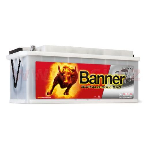 170AH BATÉRIA, 1000A, ĽAVÁ BANNER BUFFALO BULL SHD 514X218X210