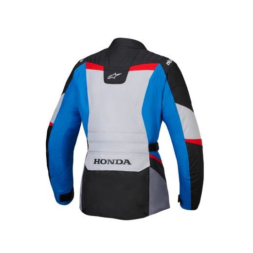 BUNDA STELLA ST-1 WATERPROOF HONDA KOLEKCE, ALPINESTARS, DÁMSKA (ŠEDÁ/MODRÁ/ČERNÁ/ČERVENÁ) 2026
