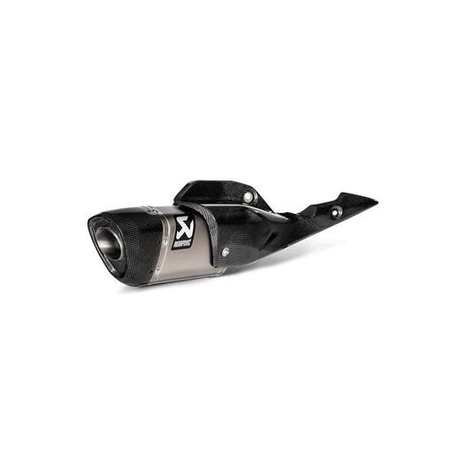 HOMOLOGOVANÁ VÝFUKOVÁ KONCOVKA, RAD SLIP-ON LINE (TITANIUM), AKRAPOVIČ