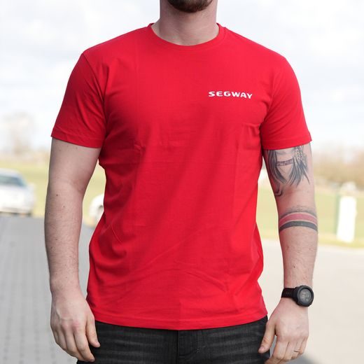 SEGWAY POWERSPORTS RED MEN T-SHIRT