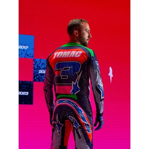 DRES SUPERTECH LIMITOVANÁ EDÍCIA RECORDS, ALPINESTARS (ŠEDÁ/MULTICOLOR) 2026