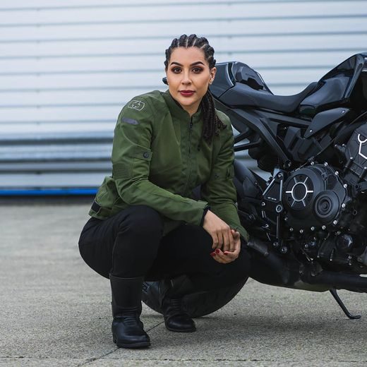 BUNDA IOTA 1.0 AIR, OXFORD, DÁMSKA (ZELENÁ KHAKI)