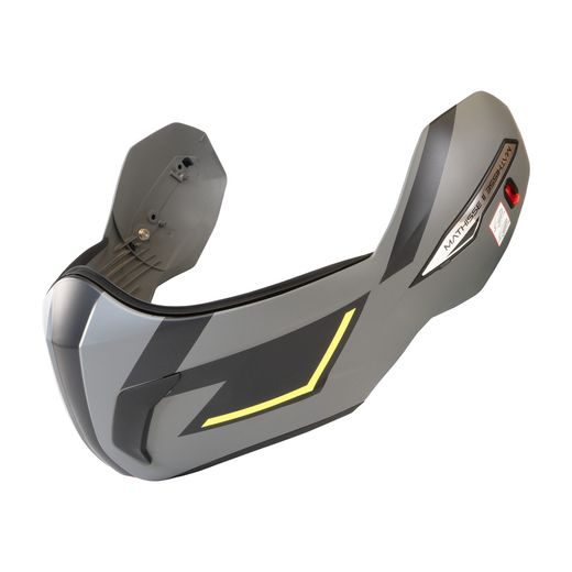 BRADOVÝ CHRÁNIČ PRE PRILBU MATHISSE 2, AIROH (ŽLTÝ MATNÝ, VEĽ. XL - 3XL)