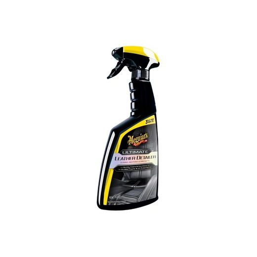 MEGUIAR'S ULTIMATE LEATHER DETAILER - PRÍPRAVOK PRE KOMPLETNÉ ÚDRŽBU O KOŽENÉ POVRCHY, 473 ML