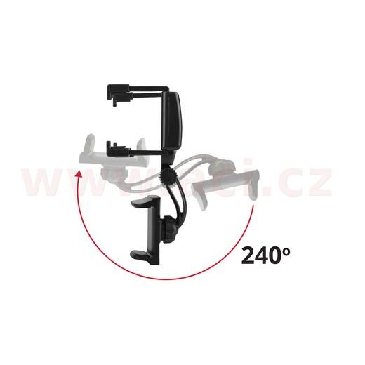 UNIVERZÁLNÍ DRŽÁK TELEFONU NA ZPĚTNÉ ZRCÁTKO