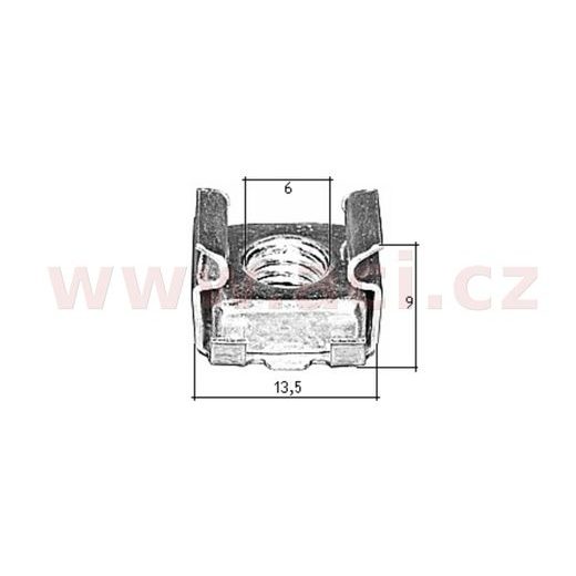 PŘÍCHYTKA S VNITŘNÍM ZÁVITEM (SADA 10 KS)
