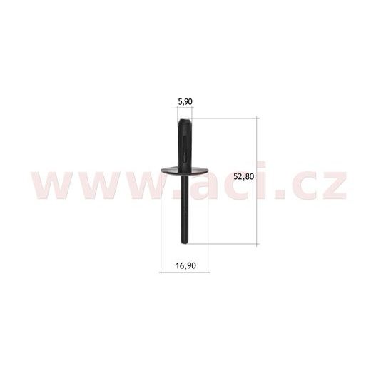 PLASTOVÝ NÝTEK (SADA 10 KS)