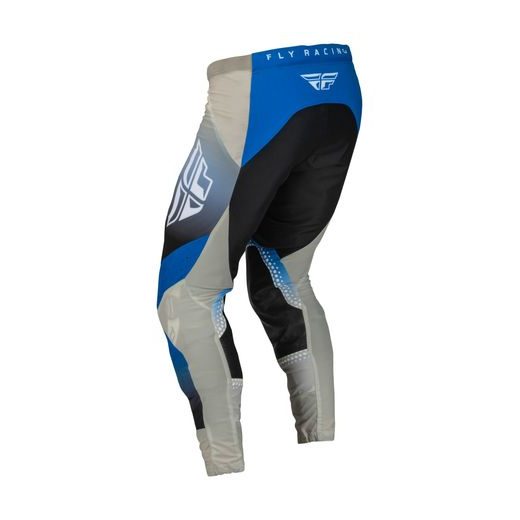 NOHAVICE LITE, FLY RACING - USA 2023 (MODRÁ/ŠEDÁ/ČERNÁ)