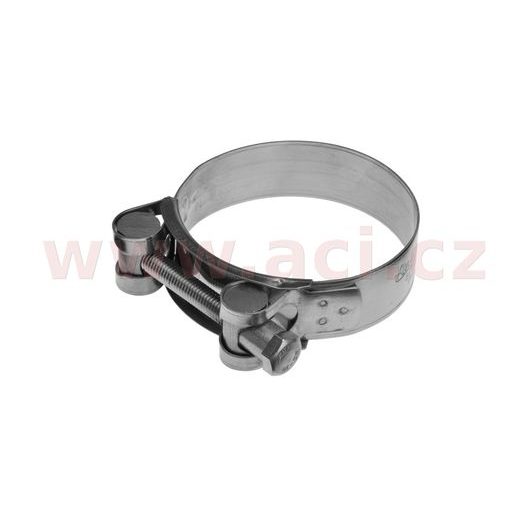 SPONA VÝFUKU NEREZ PLOCHÁ, PRŮMĚR 68-73 MM, ŠÍŘKA 24 MM