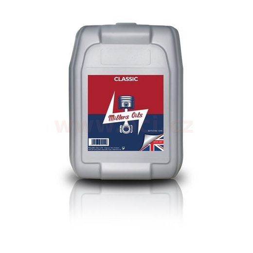 MILLERS OILS CLASSIC MINI OIL 20W50, OLEJ PRE SPOLOČNÚ OLEJOVÚ VAŇU MOTOR, PREVODOVKA, PRE KLASICKÉ MINI 20 L