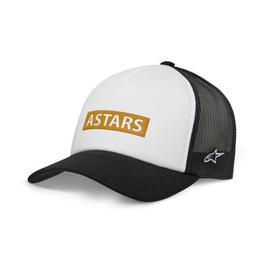 ŠILTOVKA CLARIFIED FOAM TRUCKER, ALPINESTARS (BÍLÁ/ČERNÁ)