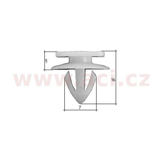 PLASTOVÁ PŘÍCHYTKA (SADA 10 KS)