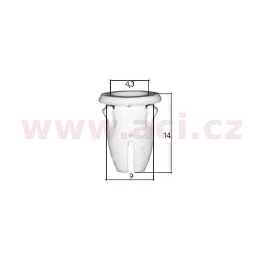 PLASTOVÁ PŘÍCHYTKA (SADA 10 KS)