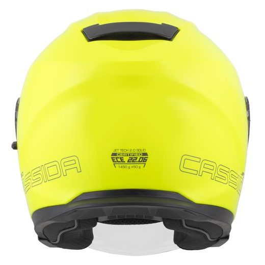 PRILBA JET TECH 2.0 SOLID, CASSIDA (ŽLTÁ FLUO/ČERNÁ/ŠEDÁ) 2026