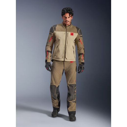 BUNDA NAZCA 3L GORE-TEX PRE, ALPINESTARS (SVETLE HNĚDÁ/PÍSKOVÁ/ORANŽOVÁ/ČERNÁ) 2026