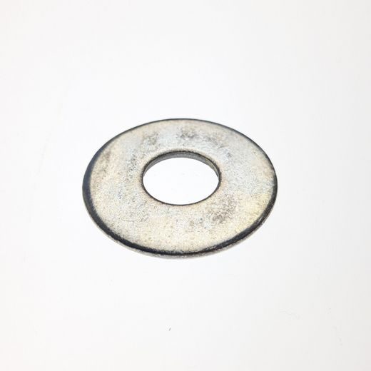 RONDELLE PLATE 5/8 ZINC BLANC