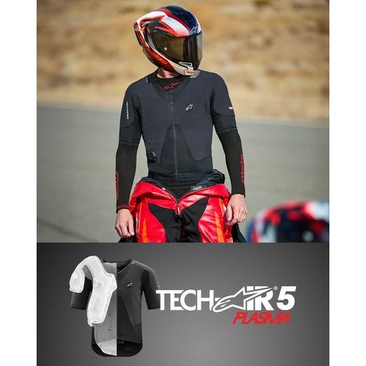 AIRBAGOVÁ VESTA TECH-AIR®5 PLASMA SYSTEM, ALPINESTARS (ČIERNA) 2026