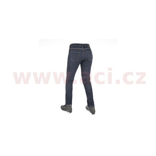 NOHAVICE ORIGINAL APPROVED JEANS SLIM FIT, OXFORD, DÁMSKE (MODRÁ)