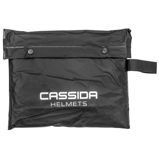 PLÁŠTENKA CREW, CASSIDA (ČIERNA, ZELENÉ FLUO LOGO) 2026