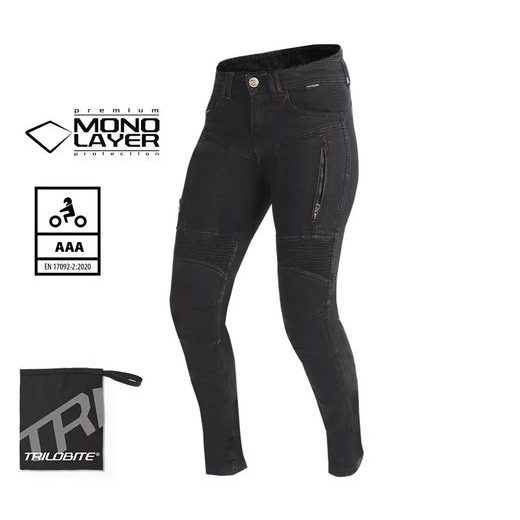 DÁMSKÉ RIFLE TRILOBITE PARADO MONOLAYER AAA SLIM FIT JEANS BLACK