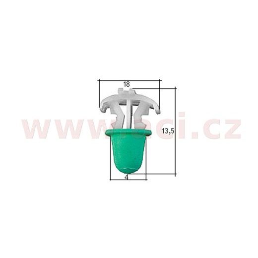 PLASTOVÁ PŘÍCHYTKA (SADA 10 KS)