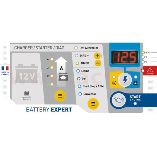 NABÍJEČKA/STARTOVACÍ ZDROJ/STABILIZOVANÝ ZDROJ GYS DIAG-STARTIUM 60-12