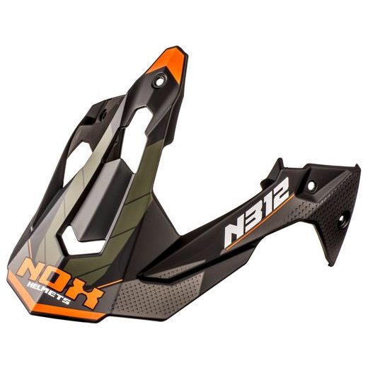 ŠILT PRE PRILBY N312 VAPOR, NOX (KHAKI MATNÁ, ORANŽOVÁ)