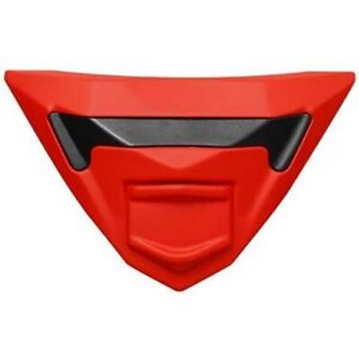 LS2 AIR VENT CHIN GLOSS RED FF800