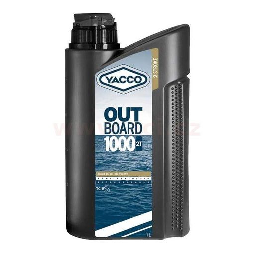 YACCO SYNTETICKÝ TC-W3 OLEJ PRE 2-TAKTNÝ MOTORY OUTBOARD 1000 2T BIO 1L