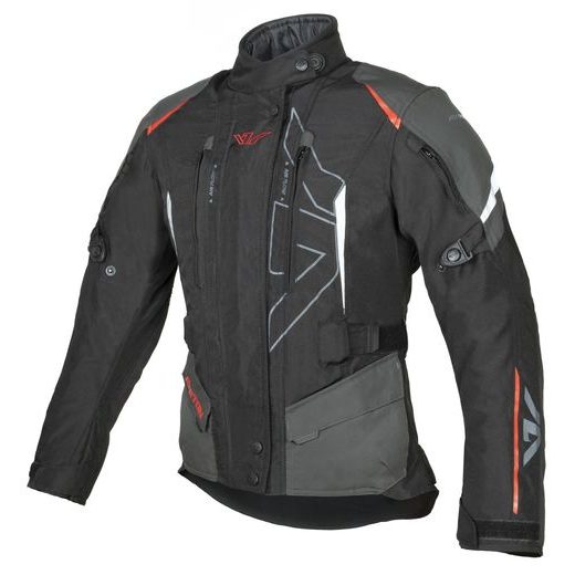 BUNDA TERESSA II, AYRTON, DÁMSKA (ČERNÁ/ŠEDÁ/ČERVENÁ FLUO) 2026