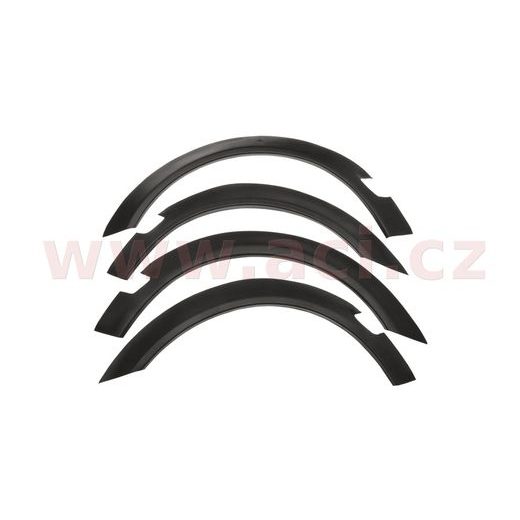 SADA PLASTOVÝCH LEMŮ BLATNÍKŮ (ÚZKÁ LIŠTA) 4 KS