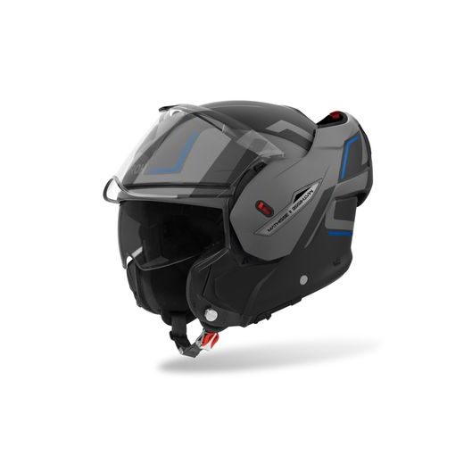 PRILBA MATHISSE 2 GENIUS, AIROH (MODRÁ MATNÁ) 2026