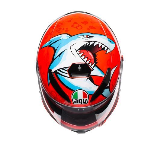 AGV PRILBA K-3 SV ATTACK RED / WHITE / BLACK