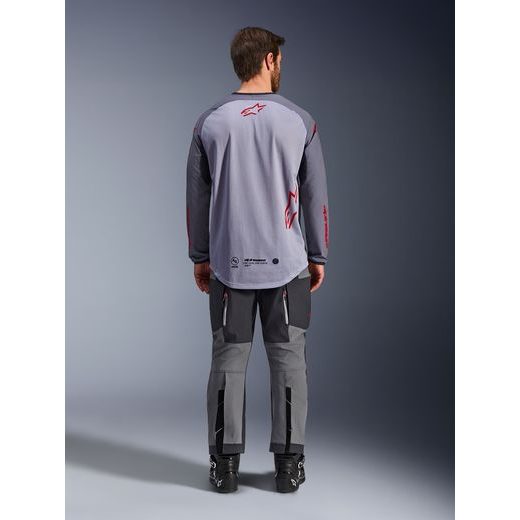 DRES MAXDURA DUAL, ALPINESTARS (SVETLE ŠEDÁ/TMAVĚ ŠEDÁ/ORANŽOVÁ) 2026