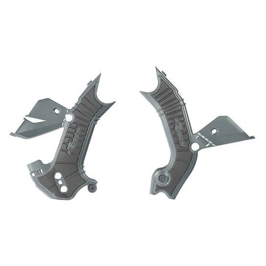 PROTEKTORY RÁMU KAWASAKI, RTECH (SADA, ŠEDO-ČERNÉ)