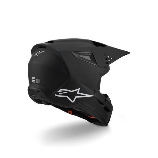 PRILBA S-M3 SOLID, ALPINESTARS (ČIERNA MATNÁ) 2026
