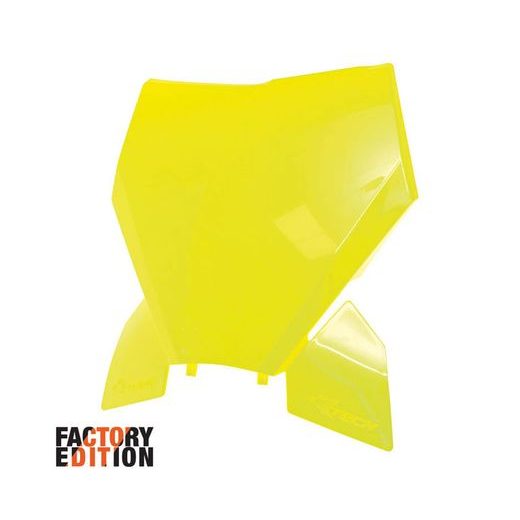 PREDNÉ ČÍSELNÁ TABUĽKA KTM, RTECH (NEON ŽLTÁ)